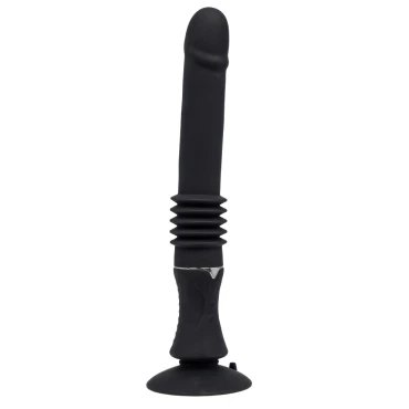 Park N Ride Black Thrusting Vibrator - 11 Inch