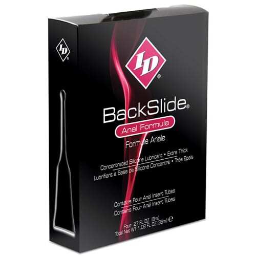 ID Backslide Anal Insert Tube 4 Pack