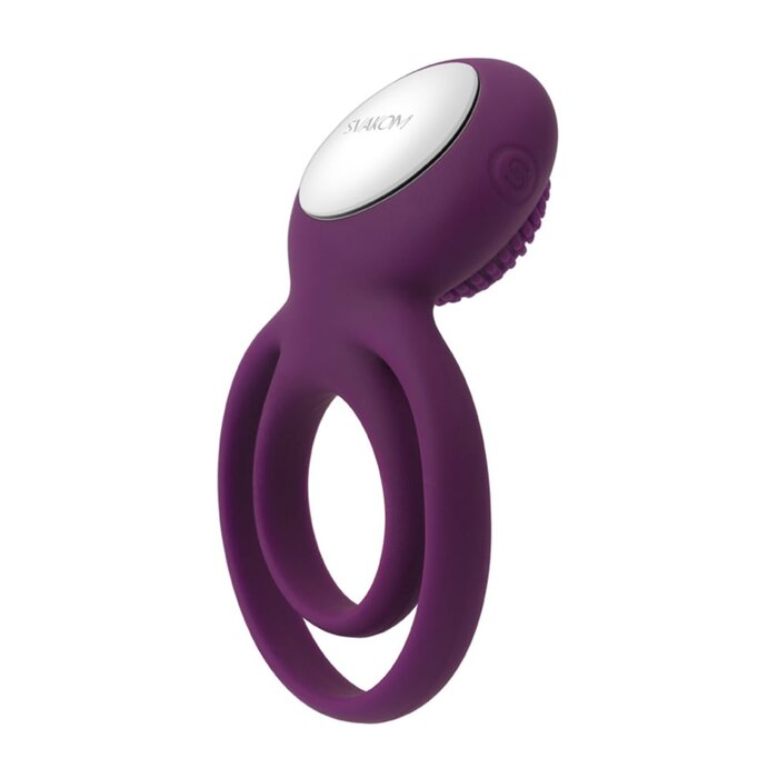 Tammy Vibrating Double Ring - Violet