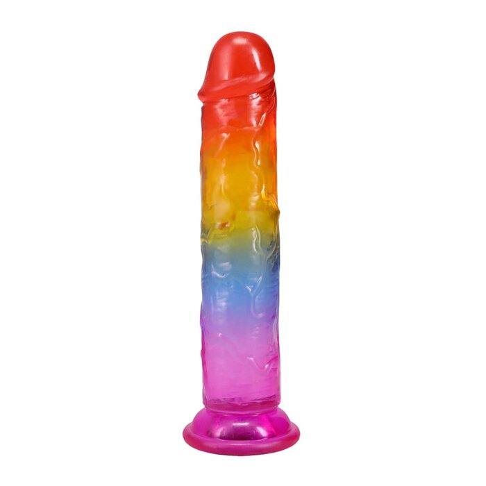 Crystal Jellies® - 7 Inch Dong - Rainbow
