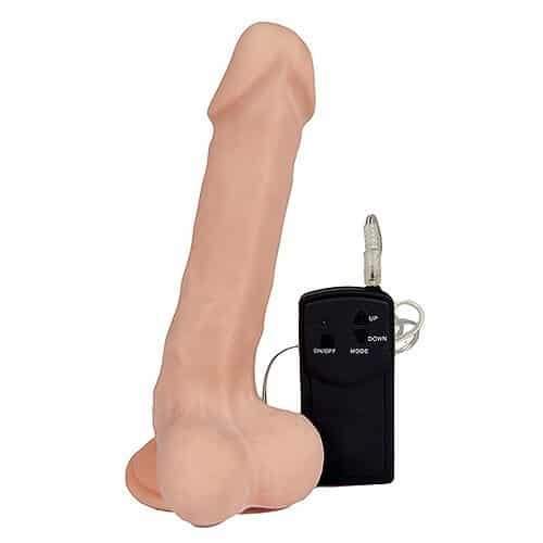 Loving Joy Super Gybrator 9 inch Rotating and Vibrating Dildo
