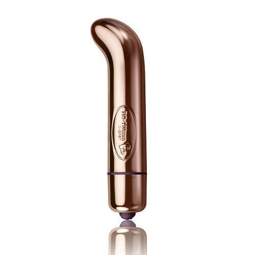 Rocks Off RO 120mm 10 Function G-Spot Bullet Vibrator - Rose Gold