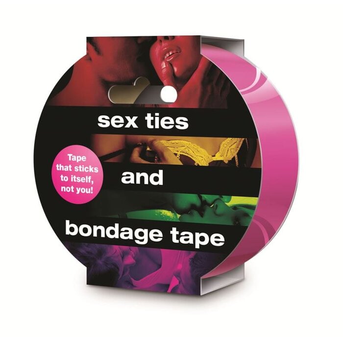 Sex, Ties & Bondage Tape: Pink Kit for Creative Restraint