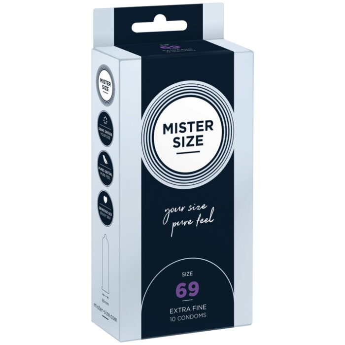 MISTER SIZE 69mm Condoms 10pcs