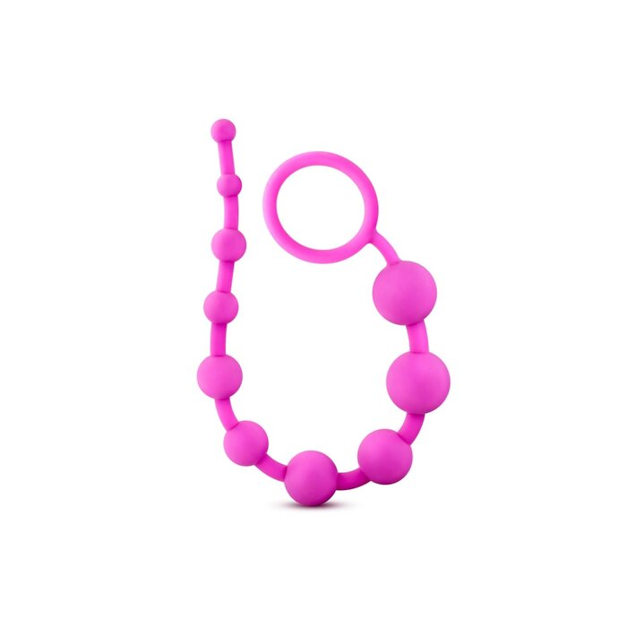 Luxe - Silicone 10 Beads - Pink