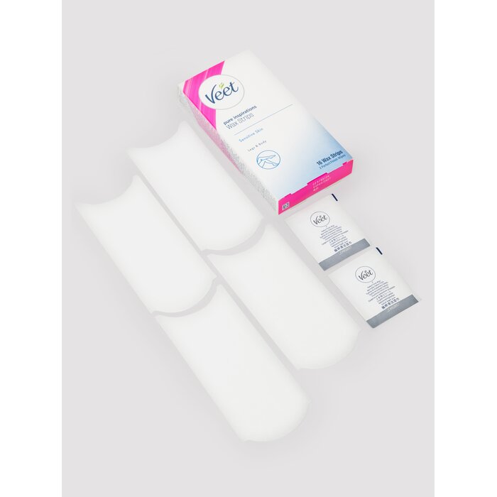 Veet Pure Inspirations Wax Strips For Sensitive Skin (16 Strips)