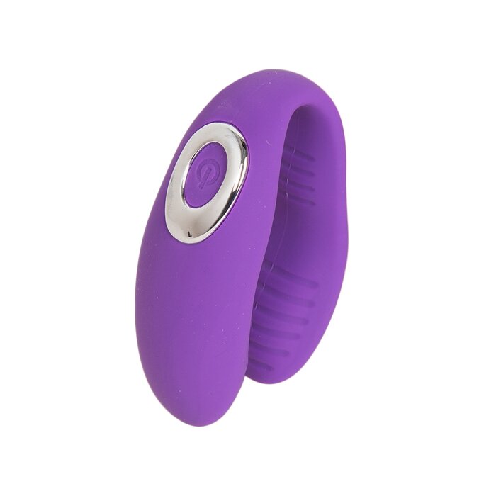 Purple Rechargeable Couples Vibrator