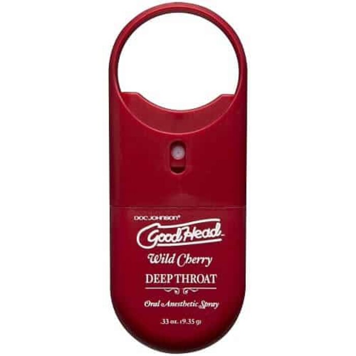 Doc Johnson GoodHead To-Go – Deep Throat Spray – Wild Cherry
