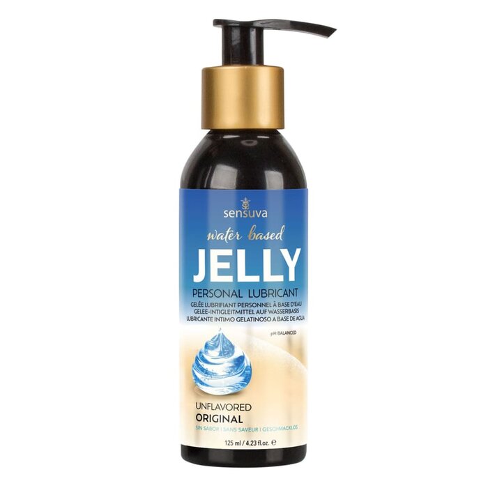 Jelly Natural Water-Based Personal Lubricant - 4 oz.