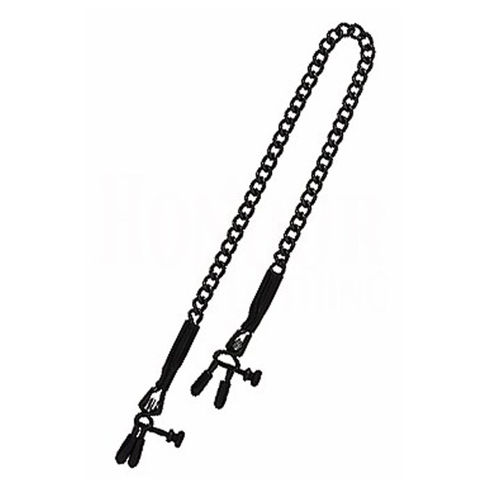 Black Spring Jaw Nipple Clamps