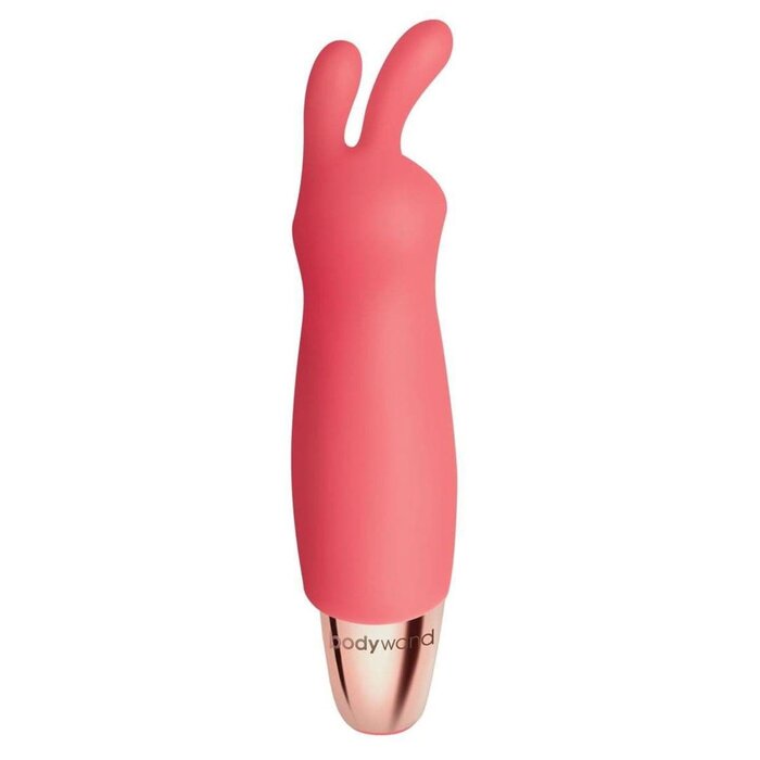 Bodywand Mini Vibes Hop Vibrator Coral - multiple vibration modes