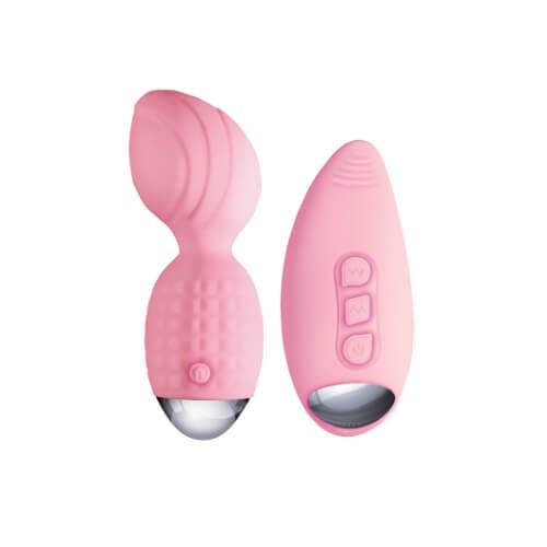 Intense Rechargeable Silicone Vibrator Duo Pink