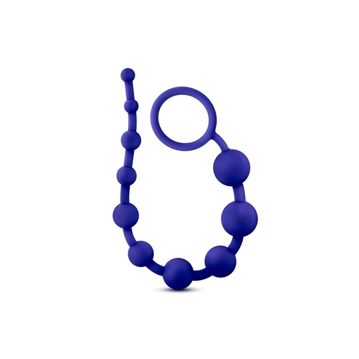 Luxe - Silicone 10 Beads - Indigo
