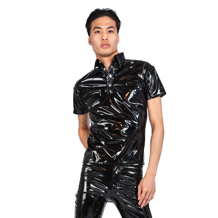 PVC Male Polo Top