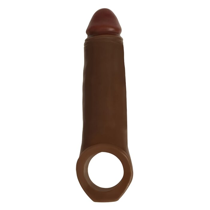 Jock 2" Enhancer with Ball Strap - Chocolate