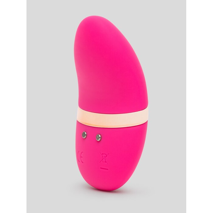 Lovehoney Rock On Rechargeable Silicone Clitoral Pebble Vibrator - Pink