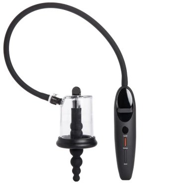 Pucker Up Automatic Anal Pump with Beaded Plug