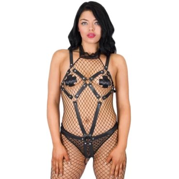 Temptress Luxe Leather Body Harness