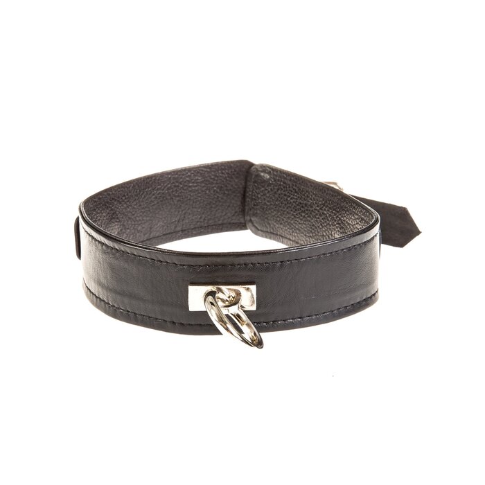 Leather Collar in Black