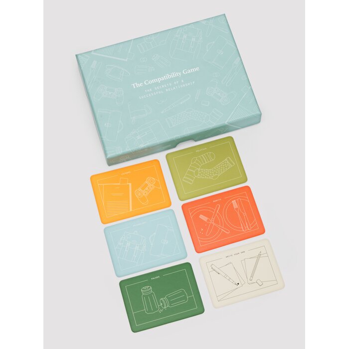 The School Of Life Compatibility Game (Two Sets of 80 Cards)