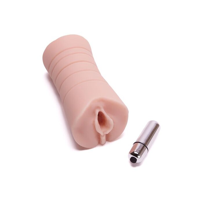 Ann Summers Hard Drive Ribbed Pocket Vagina Vibrating Male Masturbator