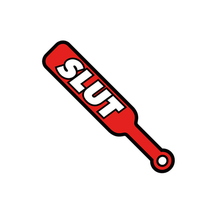 Slut Paddle Enamel Pin