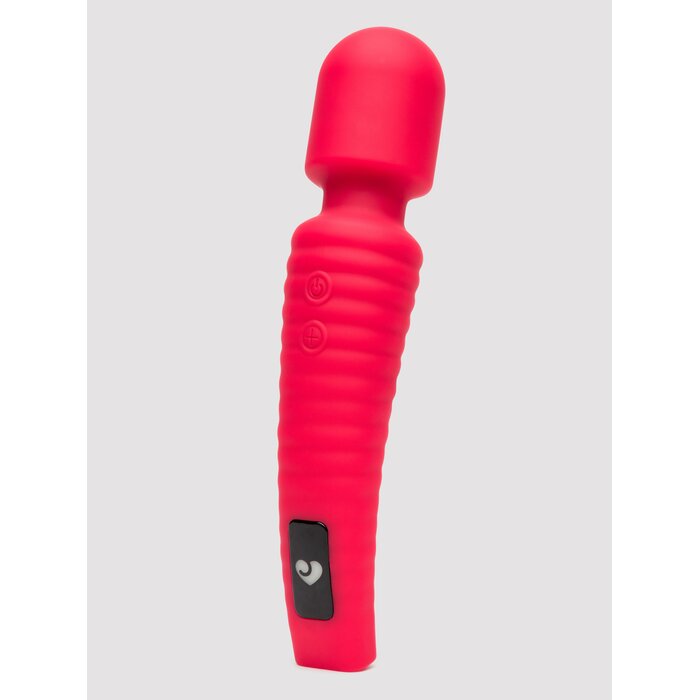Lovehoney Dream Wand Rechargeable Mini Massage Wand Vibrator - Red