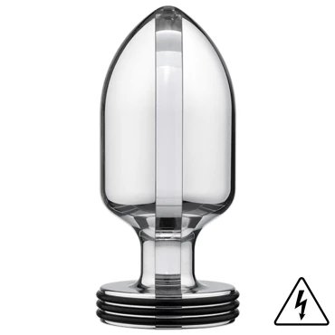 ElectraStim Invader Metal Electro Sex Butt Plug - 5.5 Inch