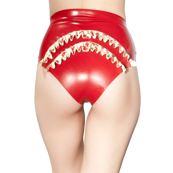 Cherry Whip Latex Knickers