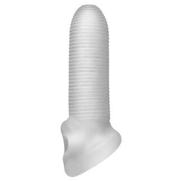 Perfect Fit Fat Boy Ribbed Penis Sleeve - 5.5-INCHES