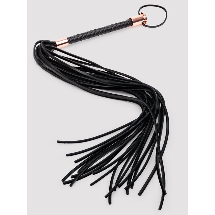 Lovehoney Premium Faux Leather Flogger - Black