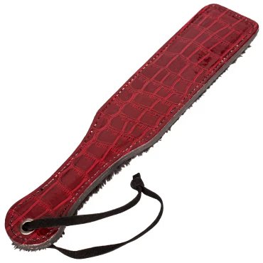 Savage Love Croc Leather Paddle - 11.5 Inch