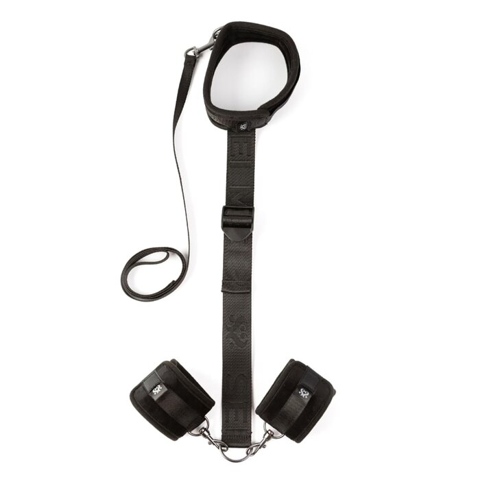 Neck Firmly in Check - Adjustable Neck and Wrist Restraint Kit