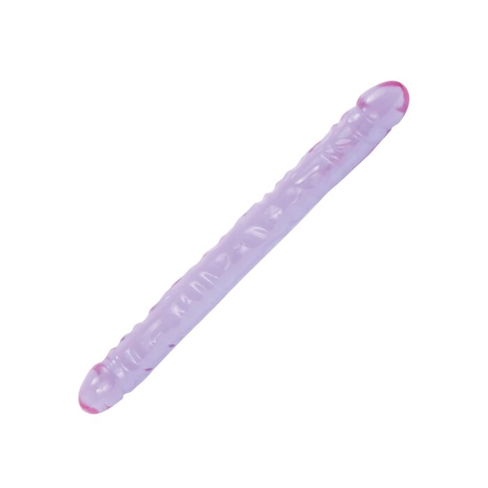 Crystal Jellies® 18" Double Dong - Purple