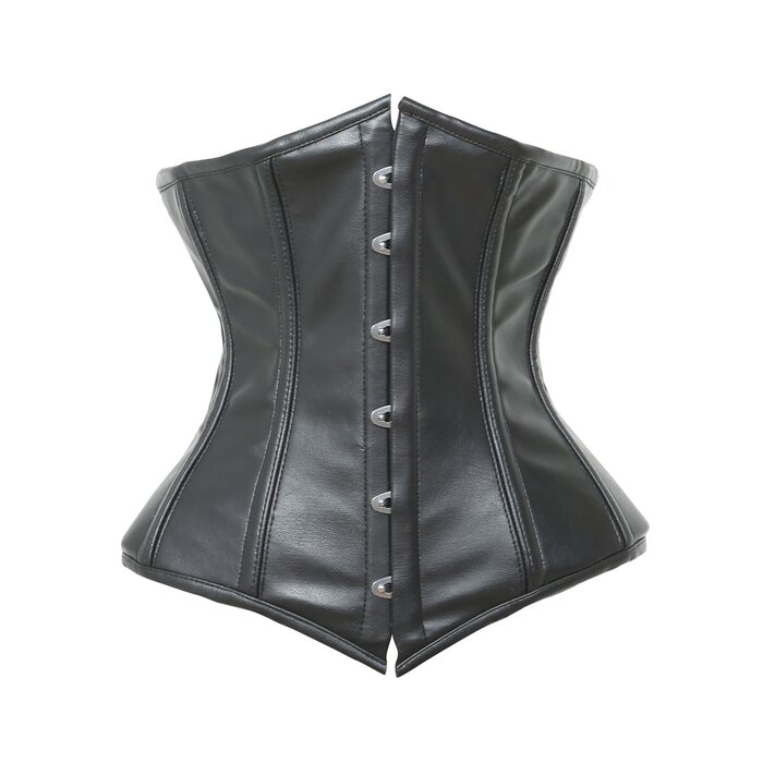 Classic Leatherette Underbust Corset