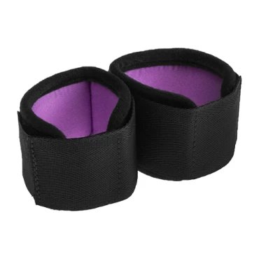 Dual-Tone Soft Padded Velcro Beginners Handcuffs