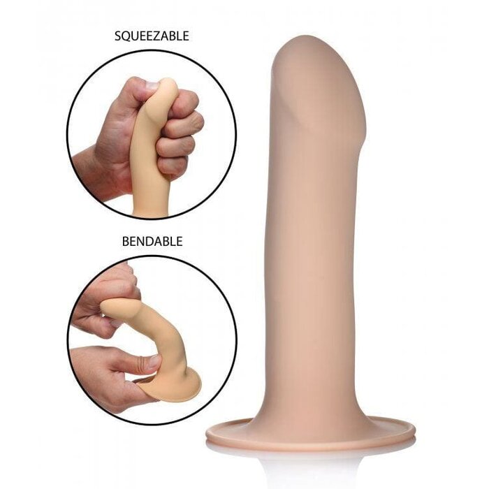Squeezable Phallic Dildo - Realistic
