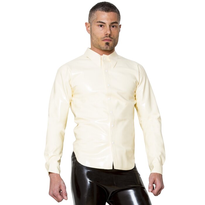 White Latex Shirt