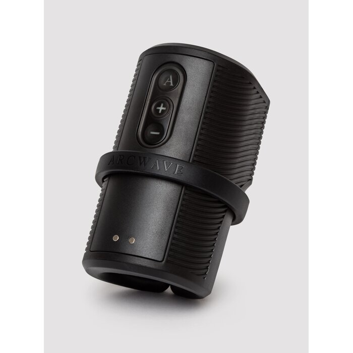 Arcwave Zing Rechargeable Vibrating Male Masturbator - Black