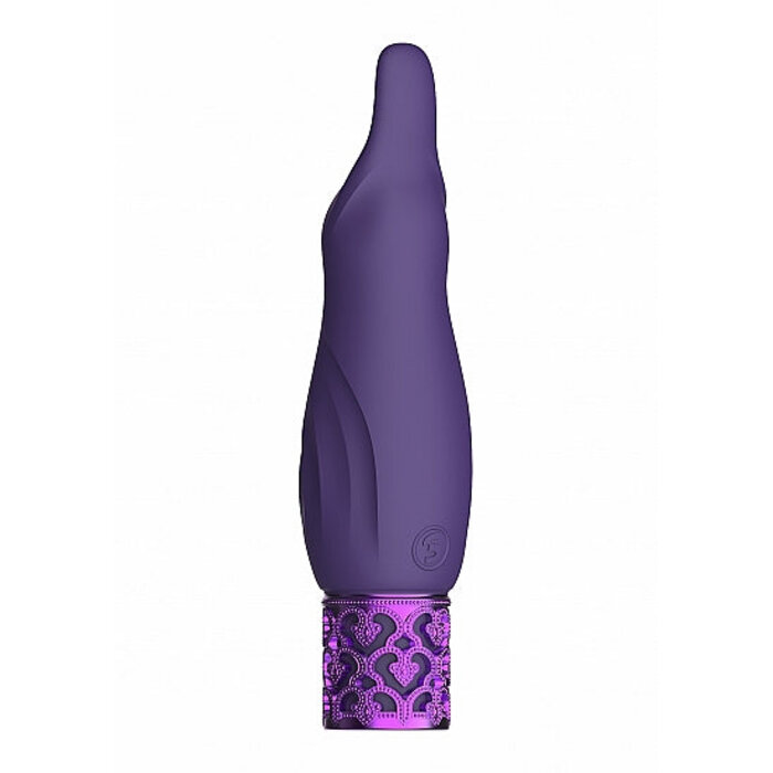 Sparkle - Rechargeable Silicone Bullet - Purple