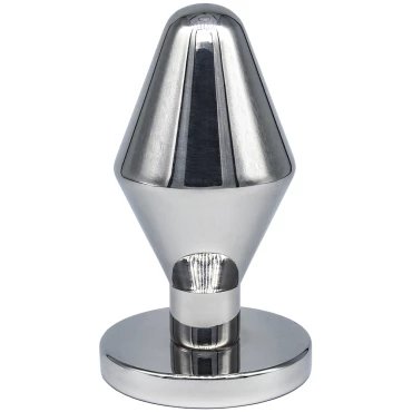 Hot Hardware Bottom Heavy Stainless Steel Butt Plug - 348g