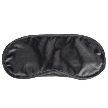 Blind Confession Satin Black Blindfold