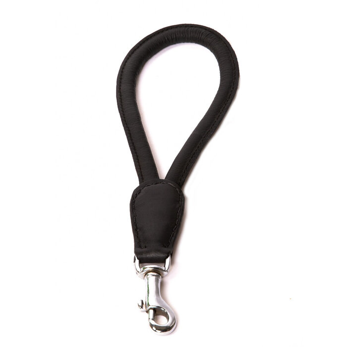 Black Leather Tiny Leash