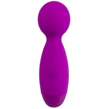 Sex Skittle Purple Silicone Wand Vibrator