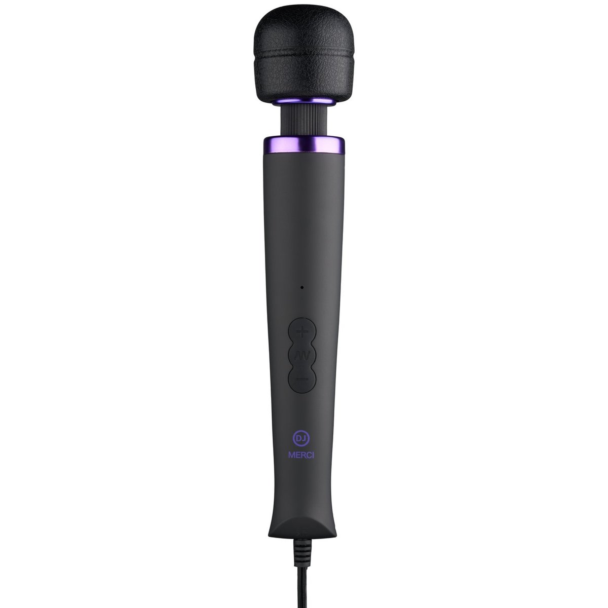Doc Johnson Merci Power Wand Vibrator - Black