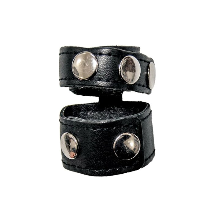 BallGear Cock Strap with Ball Stretcher - Black