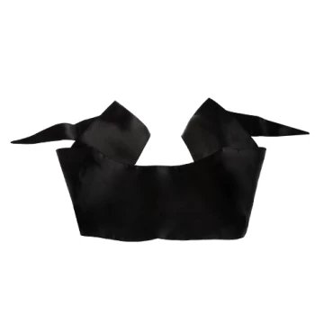 Black Tie Blindfold Scarf