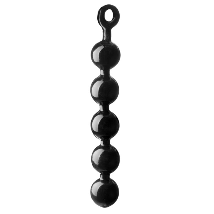 Black Baller Anal Beads