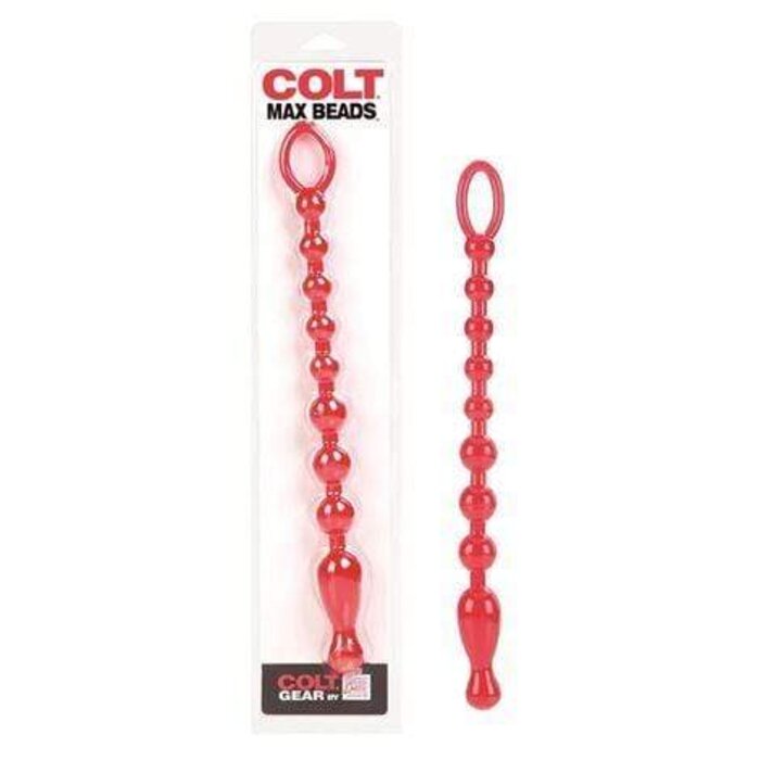 COLT Max Anal Beads - Graduated Flexible Beads for Ultimate Pleasure