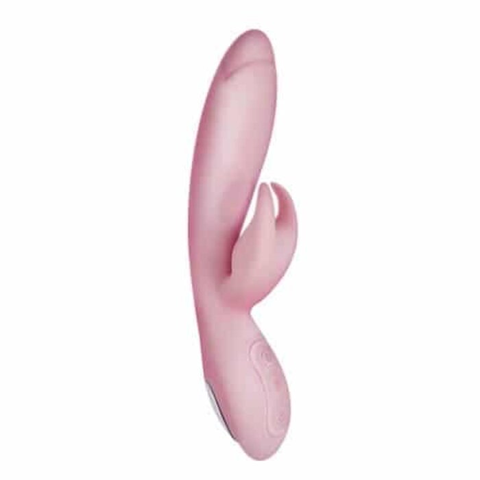 Infinitt Dual Motor 10 Function Rechargeable Rabbit Vibrator Pink